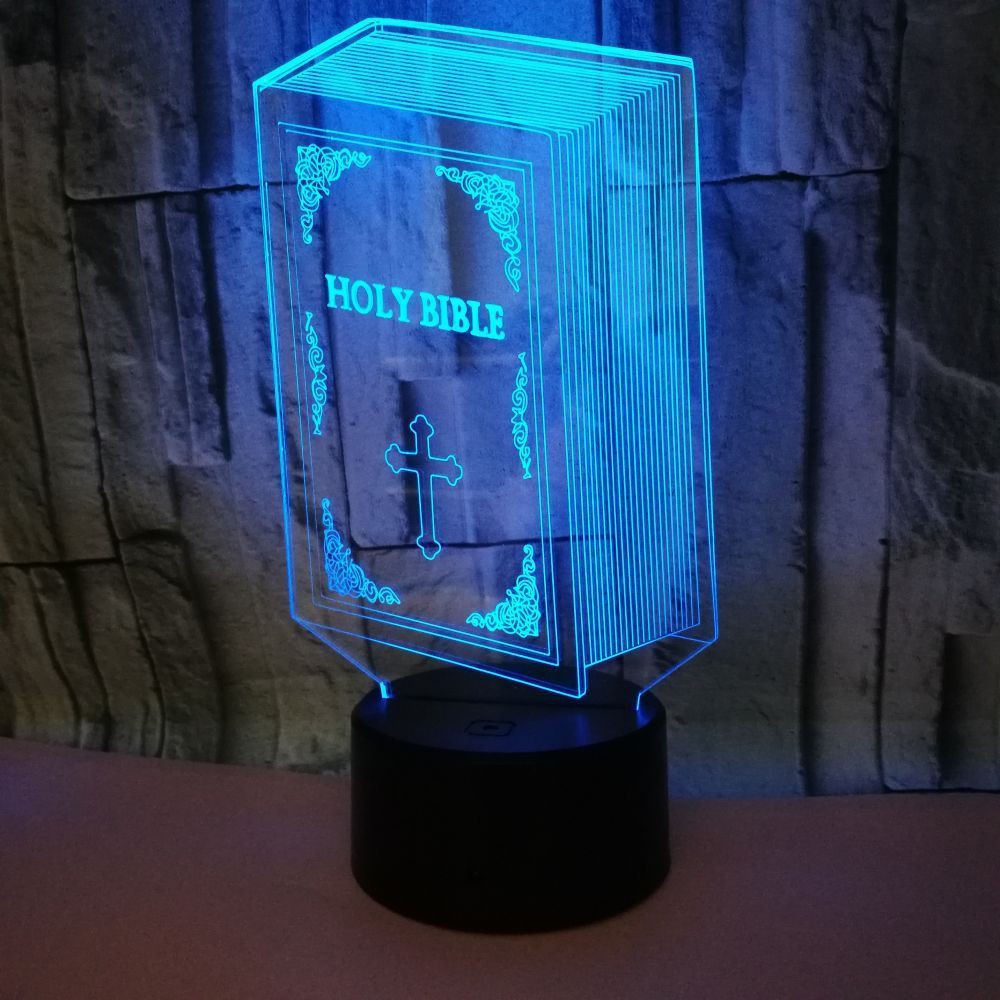 Imagen de Lámpara 3D de la Santa Biblia