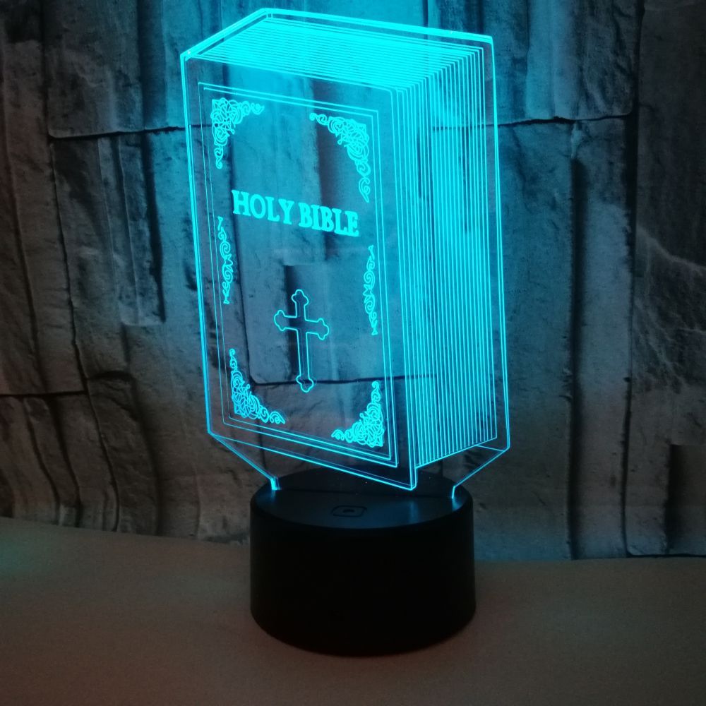 Imagen de Lámpara 3D de la Santa Biblia