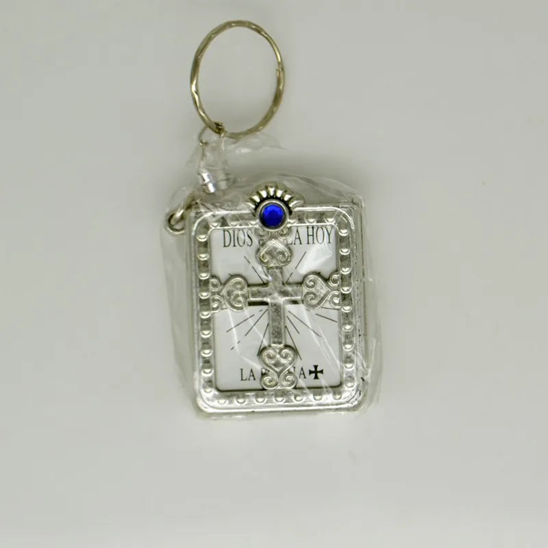 Imagen de Llavero con mini Biblia Dios Habla Hoy