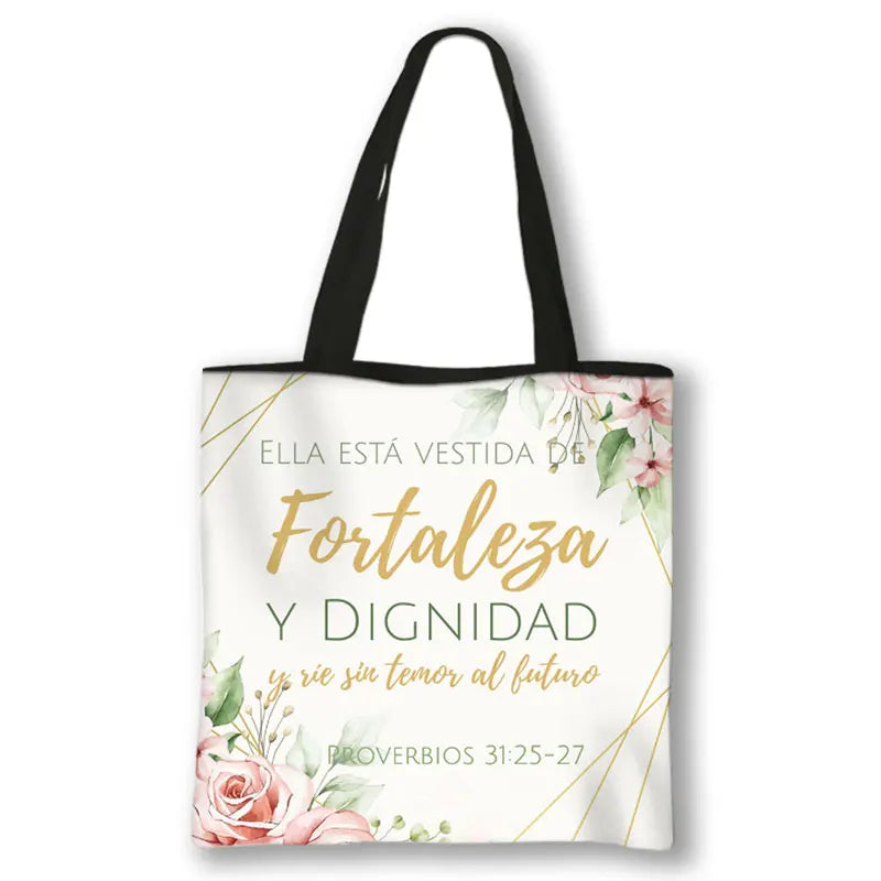 Imagen de Bolso con versículos bíblicos