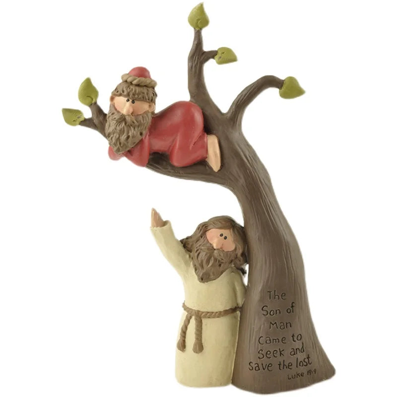 Imagen de Figuras decorativas de pastor bíblico