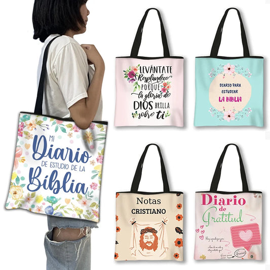 Imagen de Bolso con versículos bíblicos